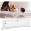 Innovaciones MS Barriera Letto Sponda di Sicurezza Pieghevole da 150 cm CAMA Bianca