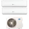 Diloc Climatizzatore Dual Split Diloc Inverter Serie Aurora R-32 9000+9000 BTU con D.Freedom240 Wi-Fi Integrato A++