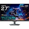 Gigabyte M27Q2 QD Monitor Gaming 27" QHD - 2560 x 1440, 200Hz, 1ms, 350 cd/m², FreeSync Premium, Display HDR400, HDMI 2.0, DisplayPort 1.4