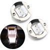 Areyourshop 2x 2835 SMD 12V 6 LED Marine Yacht Bianco Barca SOTT ACQUA LUCE Pesca Lampada H0