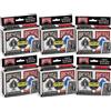 BICYCLE 6 Confezioni Back Standard Rider 4 Mazzi (24 Mazzi) Nero & Rosso BULK