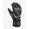 Leki Guanti Leki WCR Team 3D nero giallo neon bambini - 5