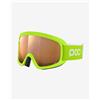 POC Maschera POC POCito Opsin Clarity Partly Sunny Light Orange verde bambini