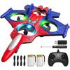 GraceDuck Aereo Telecomandato per Bambini da 8 Anni, Mini Drone Bambino, Caccia RC con Funzione 360° Flip e Capriola, Giocattolo da Esterno, Regalo per Ragazzi