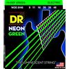 DR Strings DR NGE-9/46 NEON HiDef Green Electric, lite-n-heavy