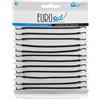 EUROSTIL Elastici NERI con Gancio in Gomma 12pz