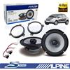 Alpine S2-S65 Casse Altoparlanti posterio Coassiali 165 240W per TOYOTA YARIS II