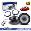 Alpine S2-S65 Casse Altoparlanti post Coassiali 165 240W per TOYOTA AURIS III
