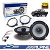 Alpine S2-S65 Casse Altoparlanti post Coassiali 165mm 240W per TOYOTA HI-LUX VII