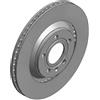 Zimmermann 2x Disco freno con ventilazione esterna 100.3316.20 ZIMMERMANN per AUDI A4 B6