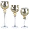 BIZZOTTO PORTA CANDELA CREAK ORO-ARGENTO MISURA L 093276703 BIZZOTTO