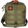 MFH Borsa per kit di pronto soccorso MOLLE IFAK, verde OD,