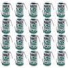 Saft 20x SAFT Batteria Al Litio LS17330 3.6V 2/3A ER17330 Connettore Z Tabs