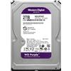 Western Digital WD Purple 2TB Hard Disk Videosorveglianza DVR 3.5" SATA WD23PURZ