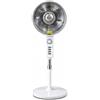 La Ferroelettrica Sud Stufa Elettrica a Piantana al Carbonio Oscillante DCG SA9680 900W - Stufetta Carbon Crystal 124 cm a Basso Consumo