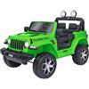 Globo Auto elettrica Jeep Rubicon Wrangler 12V 7Ah Litio RC (126x70cm) ESPIDKO Lime 4
