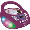 Lexibook RCD109FZ Disney Frozen 2-Bluetooth CD Player for Kids - Portable, Multi