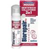 Biorepair - Plus mousse dentifricio collutorio 2 in 1 gengive 80 ml