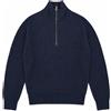 Bl'Ker Maglia Half Zip Uomo Navy