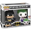 Funko Batman - Il Cavaliere Bianco Batman e Il Cavaliere Bianco Il Joker - Set da 2 - Funko Pop! - Figurine in vinile
