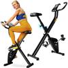 TREX SPORT cyclette pieghevole TX-320XB FLIX | fitness bike sensori di pulsazioni, 5 altezze di seduta, capacità di carico 100 kg, compatta