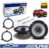 Alpine S2-S65 Casse Altoparlanti Post Coassiali 165mm 240W per RENAULT CAPTUR I