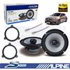 Alpine S2-S65 Casse Altoparlanti Post Coassiali 165mm 240W per RENAULT MEGANE IV