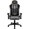 Aerocool DUKE AeroSuede Sedia per gaming universale Nero, Grigio