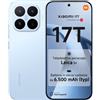 Xiaomi 17T Smartphone 12+256GB Blue Teleobiettivo Leica 5x Display Eye Care da