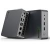 Glorlin GT105 Mini PC AMD Ryzen 7 8745HS 16GB DDR5 1TB SSD Radeon 780M Mini