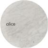 Alice Ceramica Lavabo FORM 60cm x 35cm H15 Carrara Marble