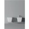 Alice Ceramica Bidet sospeso HIDE quadrato 55 x 35 cm Green Alpi