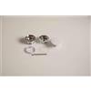 Alice Ceramica Piletta di scarico in ceramica clic-clac White Shiny