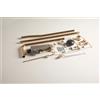 Alice Ceramica Sistema di scarico ad alto livello BOHEME Flushing mechanism with pull in white porcelain and golden chain
