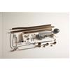 Alice Ceramica Sistema di scarico ad alto livello BOHEME Flushing mechanism with pull in white porcelain and bronze chain