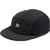 District Vision - Berretto traspirante e impermeabile - Nylon Paneled Mesh Hat Black in Nylon - Nero