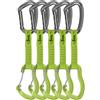 Beal - Set di 5 rinvii - Pack Zest Quickdraw 11 cm x5 Green