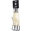 Black Diamond - Set da 3 rinvii lunghi per l'arrampicata - Miniwire Alpine Qd 3 Pack in Nylon - Bianco