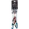 Wild Country - Set da 6 rinvii da arrampicata - Wildwire Quickdraw Trad 6x10cm Pack Uni - Bianco