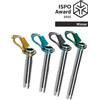 Blue Ice - Piccozza da ghiaccio - Aero Lite in Alluminio - Taglia 10 cm - Grigio