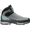 Scarpa - Scarpe da trekking in GORE-TEX® - Mescalito Trek 2 GTX W Midgray Aqua per Donne in Pelle - Taglia 37.5 - Grigio