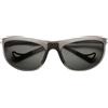 District Vision - Occhiali da sole polarizzati con lenti terapeutiche - Takeyoshi Altitude Master Gray/D+ Water Gray in Titanio - Grigio