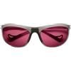 District Vision - Occhiali da sole polarizzati con lenti terapeutiche - Takeyoshi Altitude Master Gray/D+ Black Rose in Titanio - Rosa