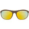 District Vision - Occhiali da sole polarizzati con lenti terapeutiche - Takeyoshi Altitude Master Hazel/D+ Fire Mirror in Titanio - Giallo