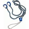 Blue Ice - Dragonne estensibile a 2 fili - Hydra Leash - Blu
