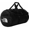 The North Face - Duffel resistente 71L - Base Camp Duffel M TNF Black TNF White in Nylon - Nero