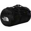 The North Face - Duffel resistente 95L - Base Camp Duffel L TNF Black TNF White in Nylon - Nero