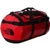 The North Face - Duffel resistente 95L - Base Camp Duffel L TNF Red TNF Black in Nylon - rosso