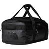 The North Face - Duffel resistente - Base Camp Voyager Duffel 62L TNF Black Asphalt Grey in Materiale Riciclato - Nero