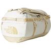 The North Face - Duffel 50 L - Base Camp Duffel S White Ash Calacatta in Poliestere Riciclato - Bianco